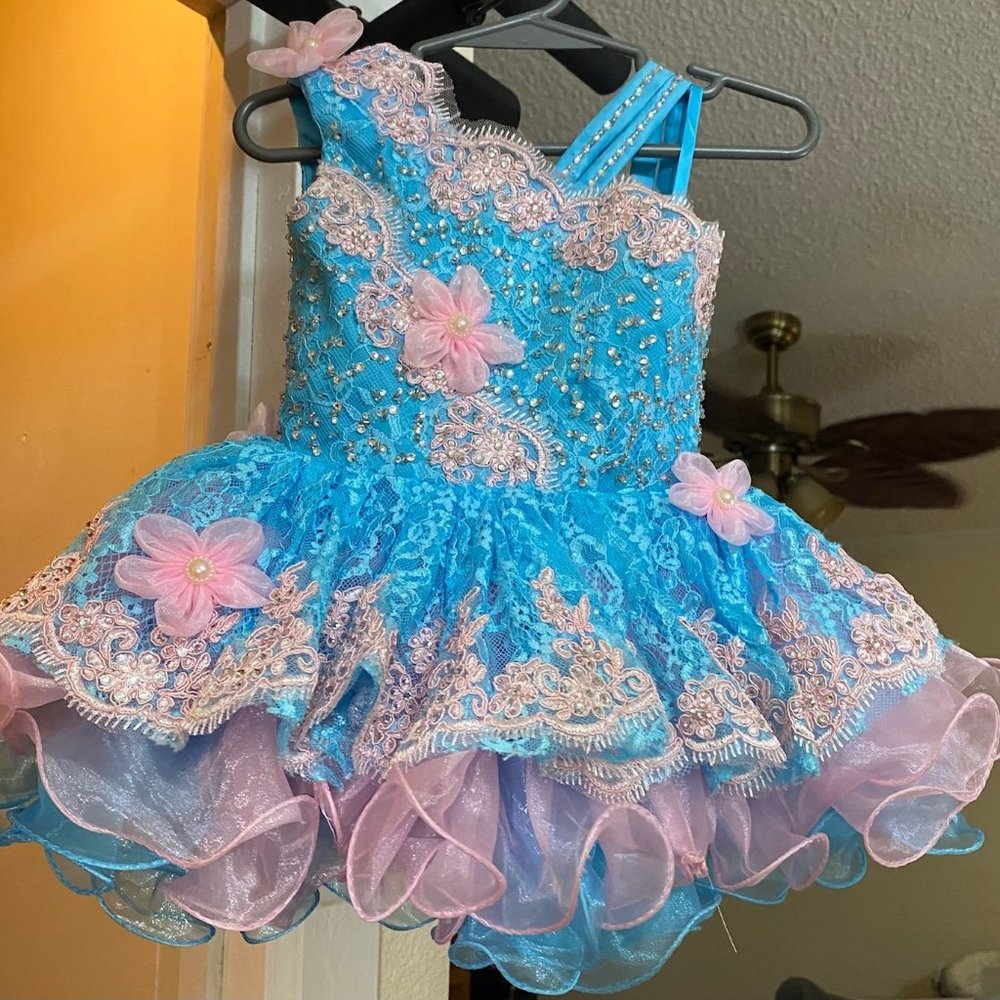 Glitz toddler pageant dress